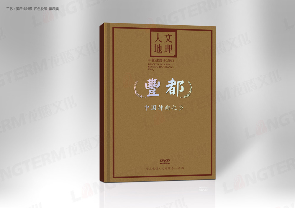 豐都地理文化志光盤(pán)包裝設(shè)計(jì)